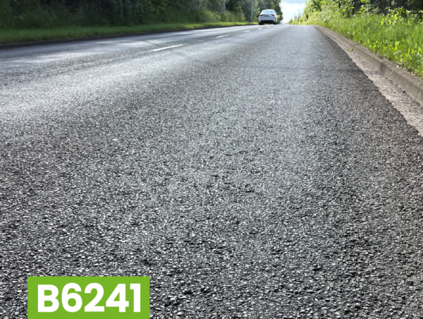 The B6241 after surface dressing